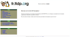 Desktop Screenshot of fr.tldp.org