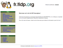 Tablet Screenshot of fr.tldp.org